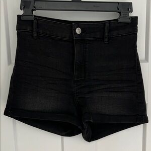 H&M black Jean shorts